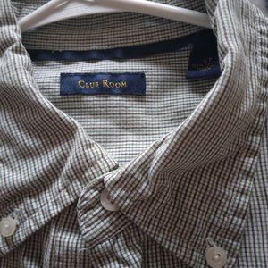 Club Room (Macy's), Men's, LT, LS, Button Down collar, Shirt